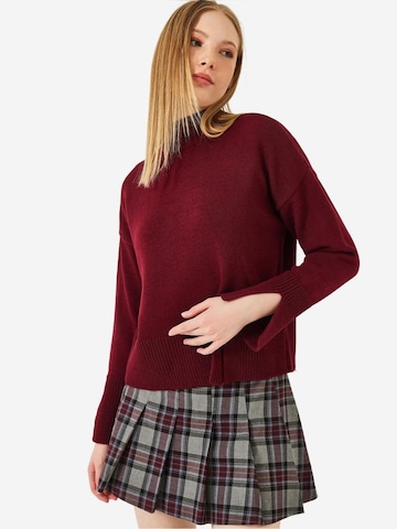 Bianco Lucci - Pullover 'Pullover' em vermelho