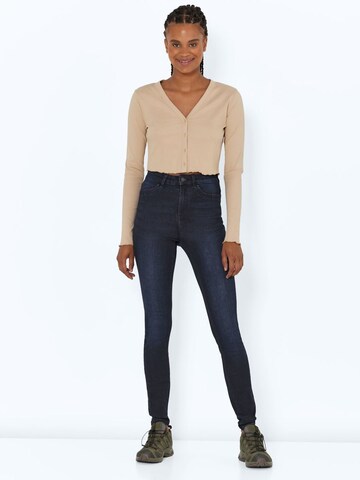 Noisy may Skinny Jeans 'Callie' in Zwart