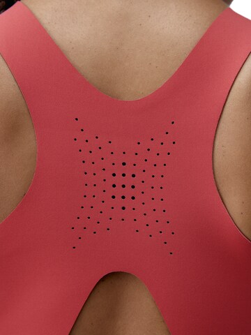 Born Living Yoga Skinny Sportbroek 'Denise ' in Rood