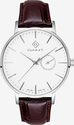 GANT Analoginen kello värissä hopea: etupuoli