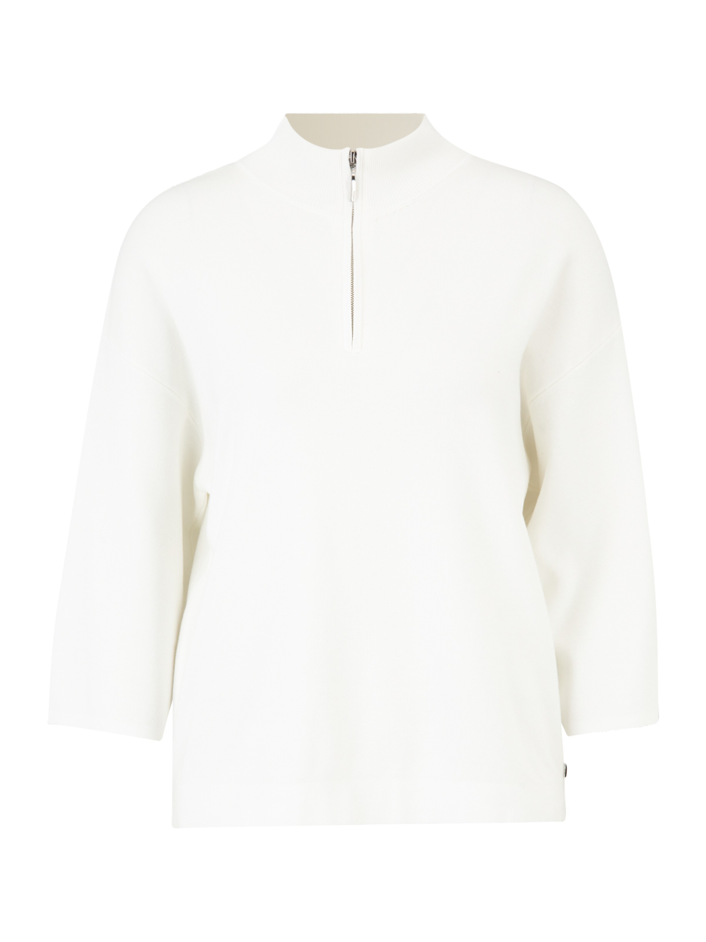 Pull-over COMMA en blanc : devant