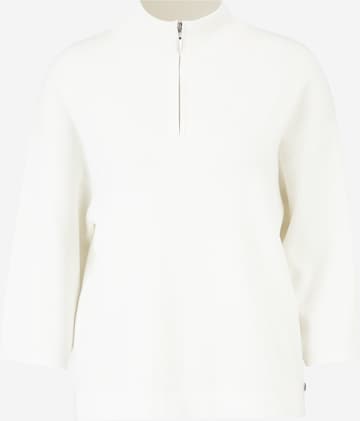 Pull-over COMMA en blanc : devant