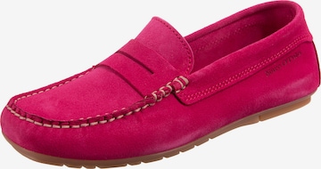 Mocassin Marc O'Polo en rose : devant