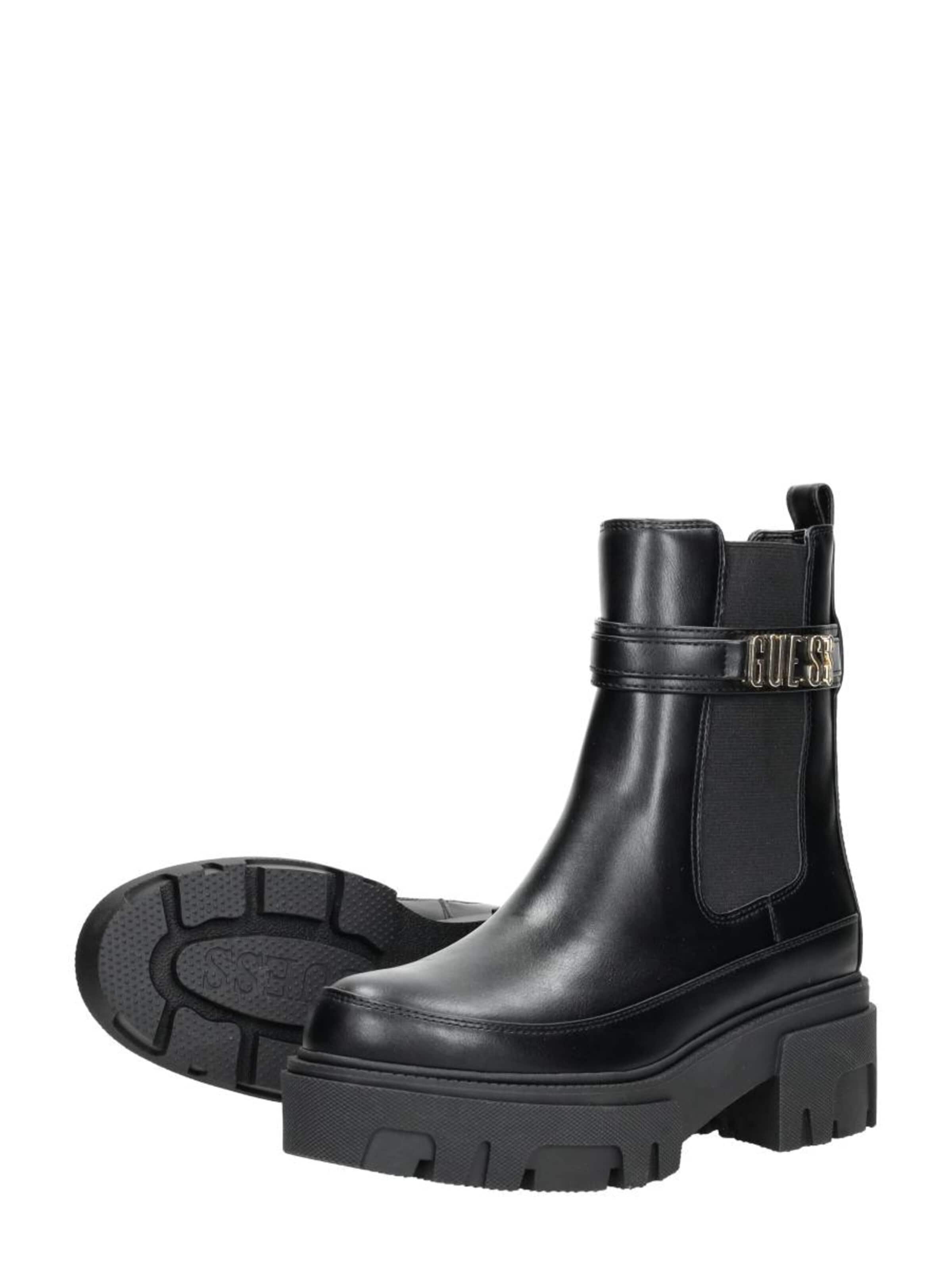 GUESS Boots 'Yelma'‌‌‌‌‌ in Schwarz