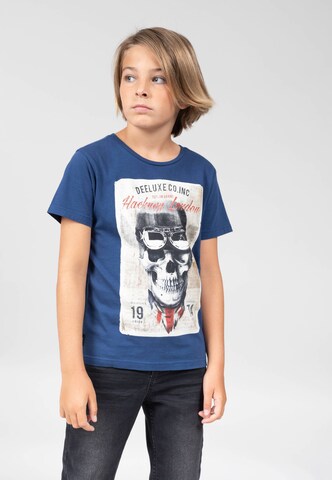 Deeluxe Shirt 'Clem' in Blauw: voorkant