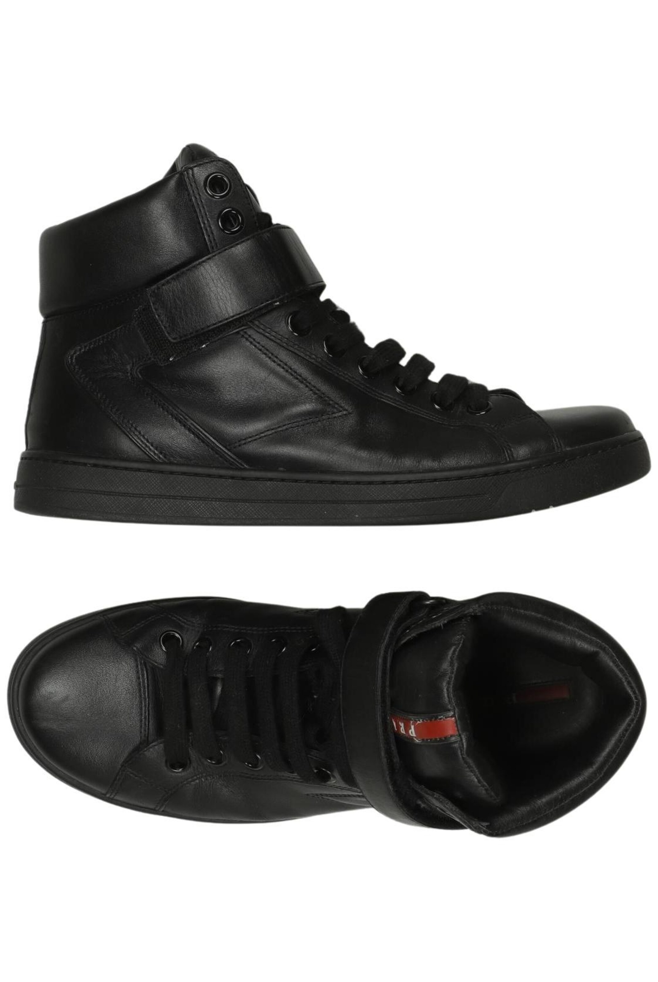 PRADA Sneaker 39 in Schwarz: Vorderseite