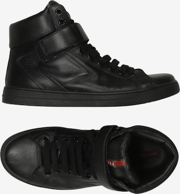 PRADA Sneaker 39 in Schwarz: Vorderseite