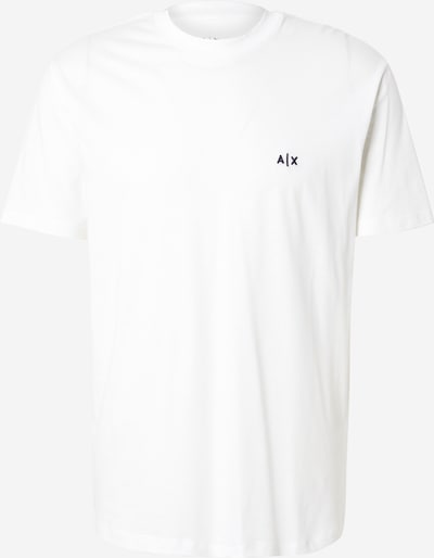 Marškinėliai iš ARMANI EXCHANGE, spalva – juoda / balkšva, Prekių apžvalga