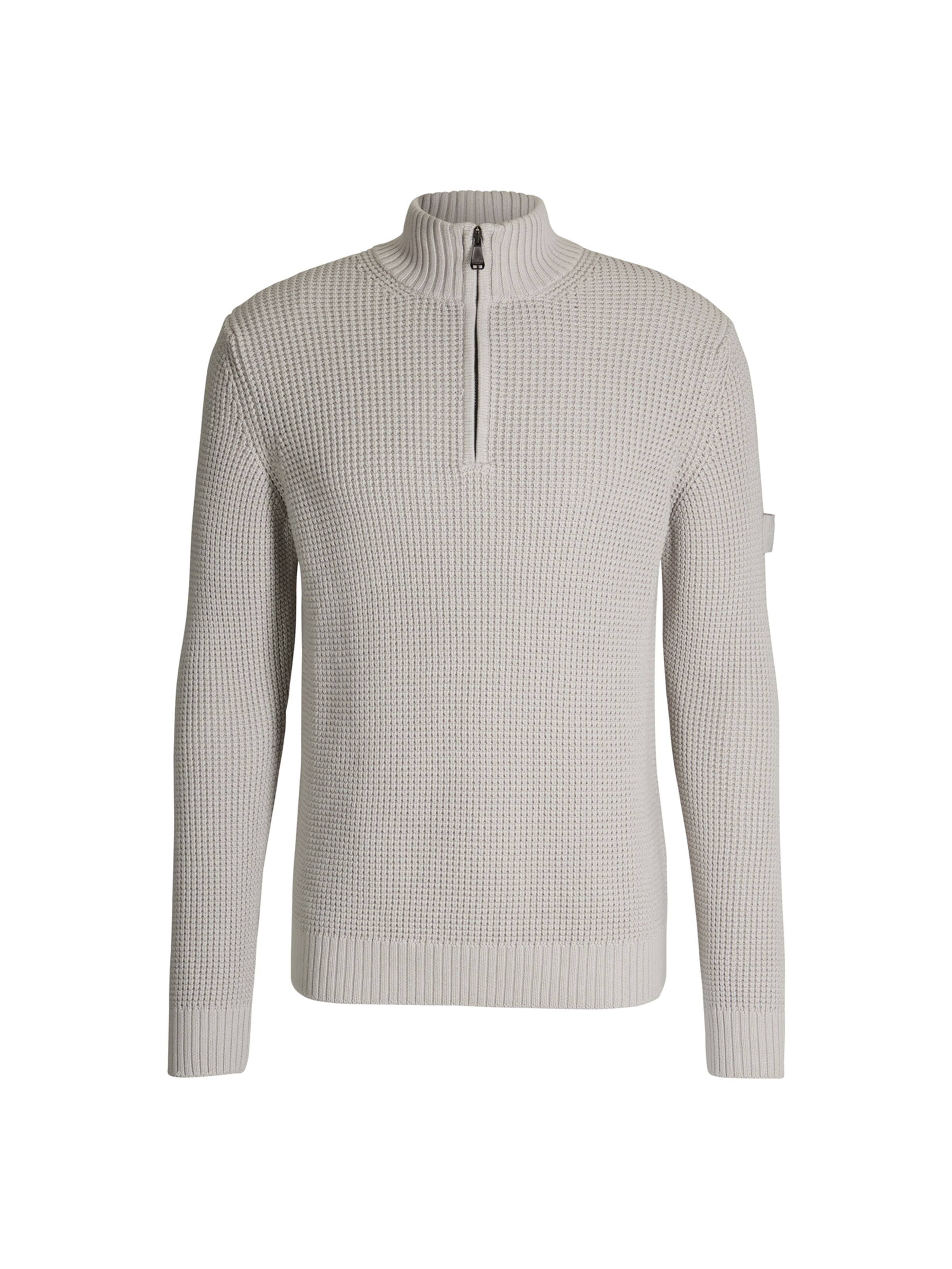 JOOP! Jeans Sweater 'Henrios' in Grey: front