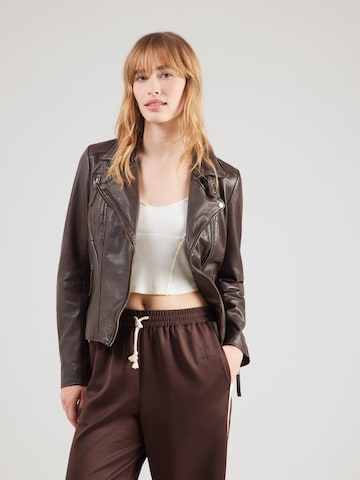 FREAKY NATION Between-Season Jacket in Brown: front