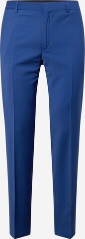 Calvin Klein Slimfit Pantalon in Blauw: voorkant