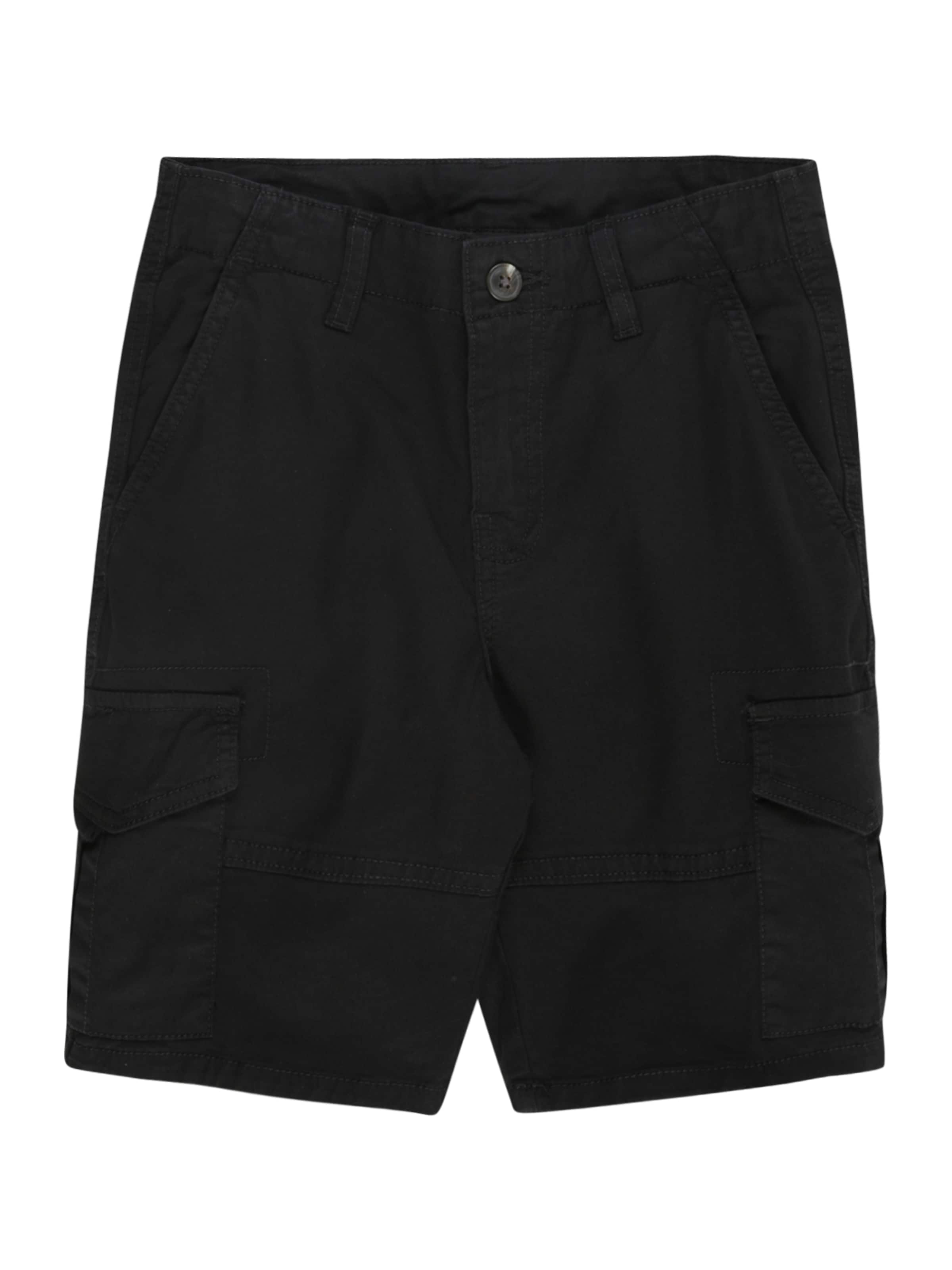Pantaloni 'MAXWELL' de la ONLY GIRLS pe negru: față
