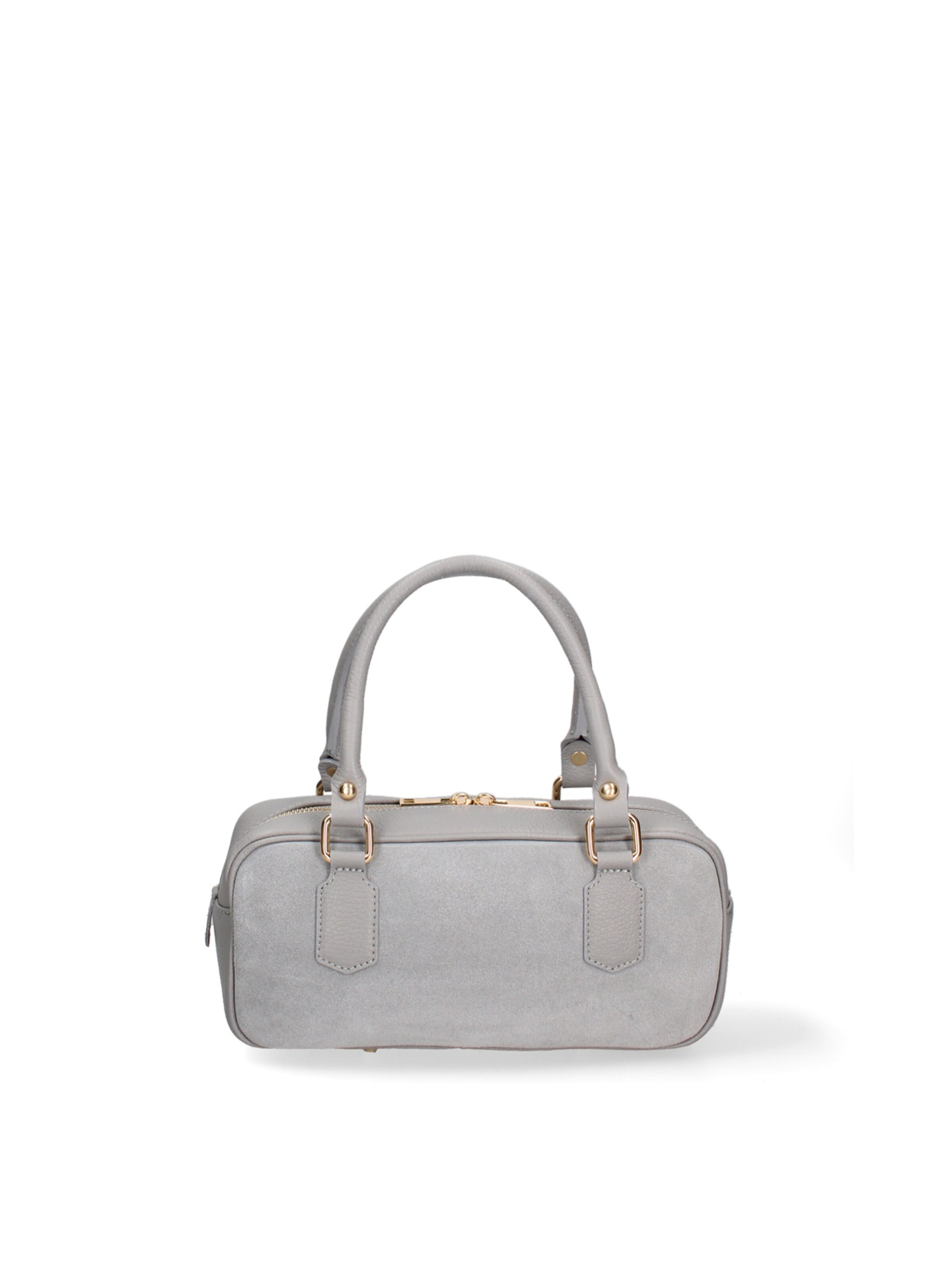 Borsa a mano di Gave Lux in grigio: frontale