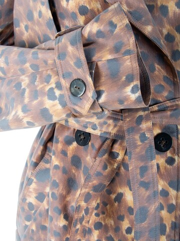 Rua & Rua Between-Seasons Coat in Brown