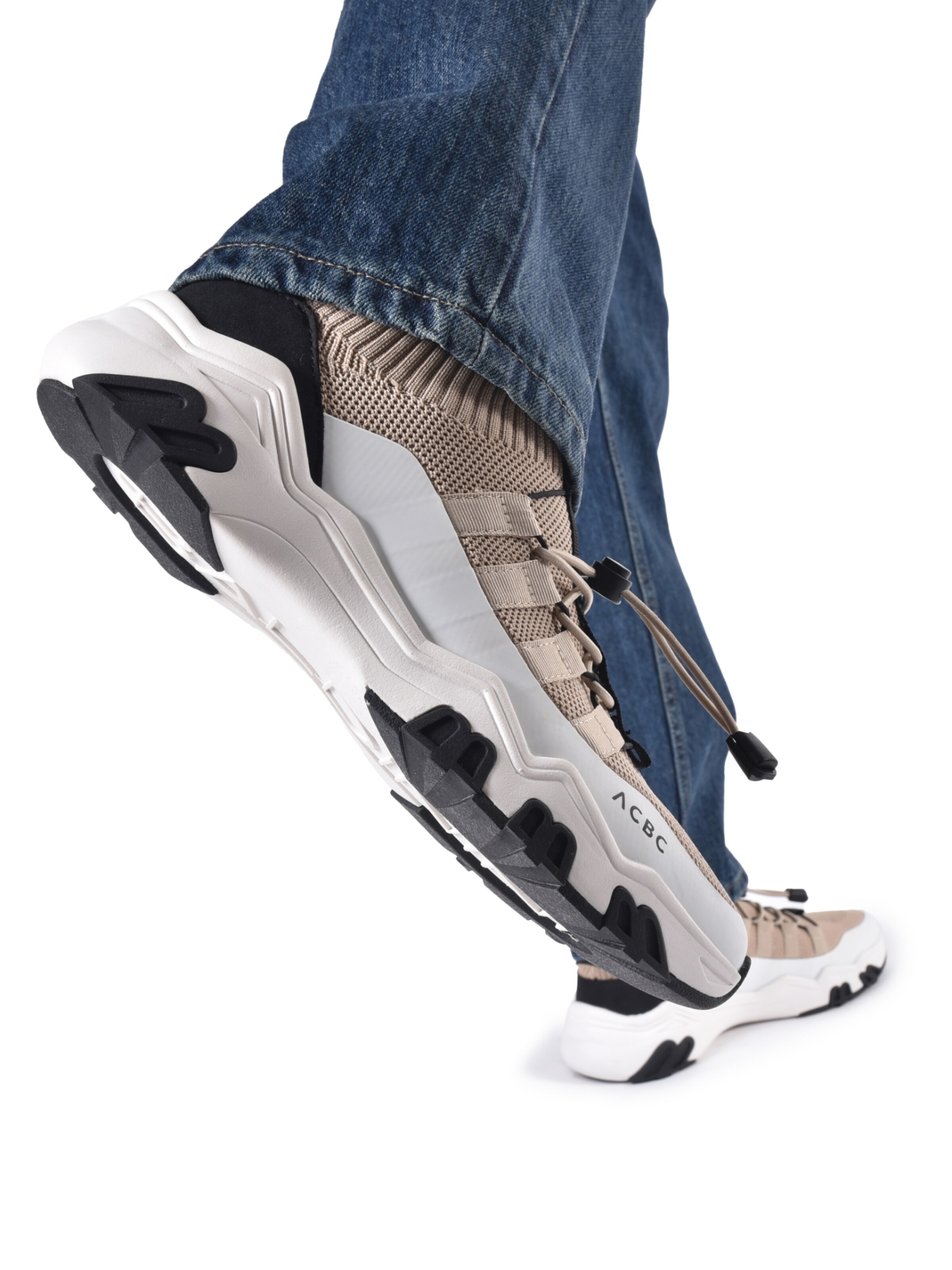 BALDININI Sneakers laag in Beige