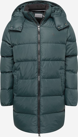 Calvin Klein Jeans Manteau d’hiver en vert foncé, Vue avec produit