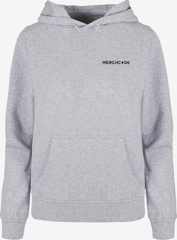 Merchcode Sweatshirt 'Break The Rules' in Grau: predná strana