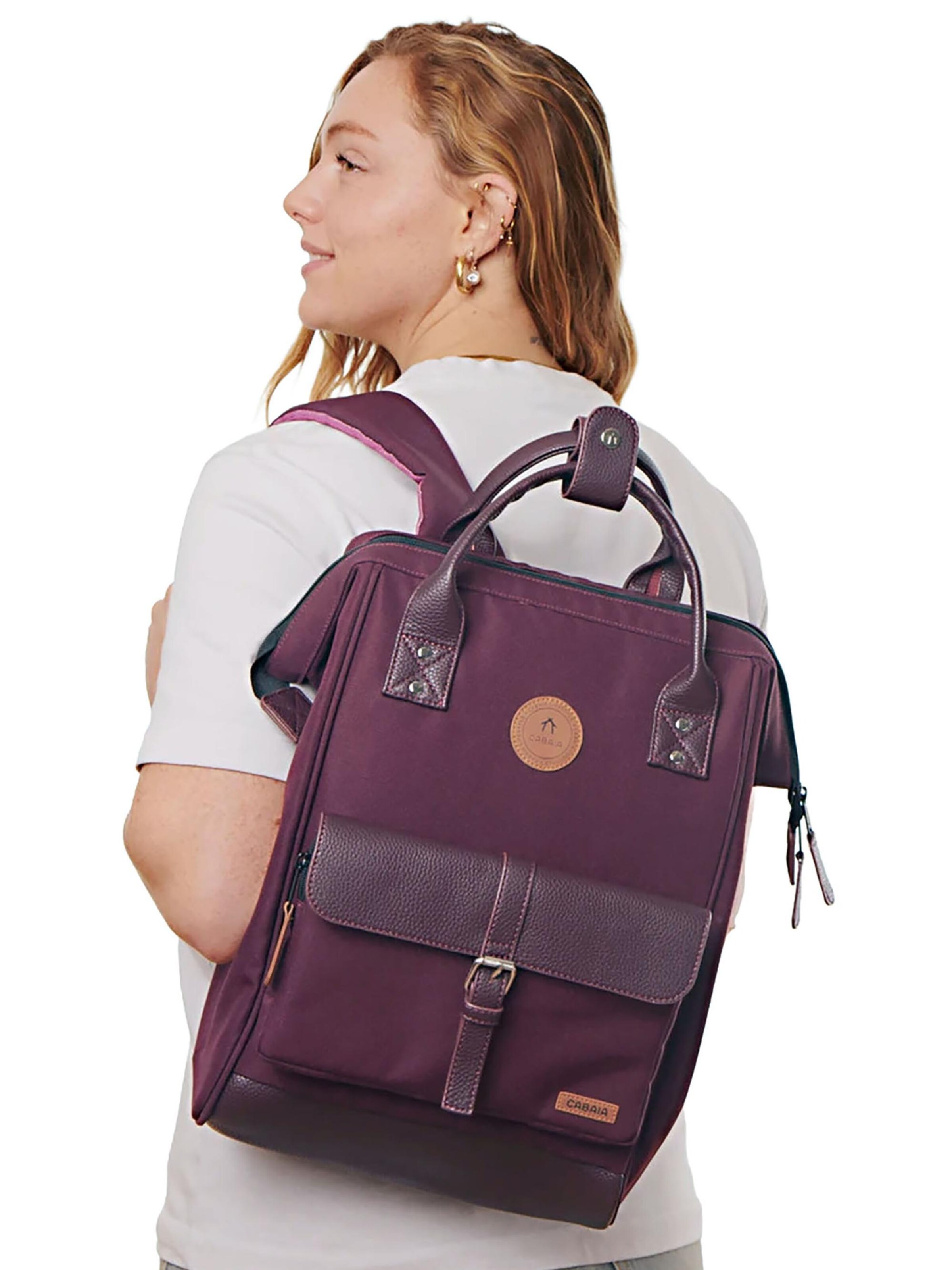 Cabaia Backpack 'Adventurer' in Purple