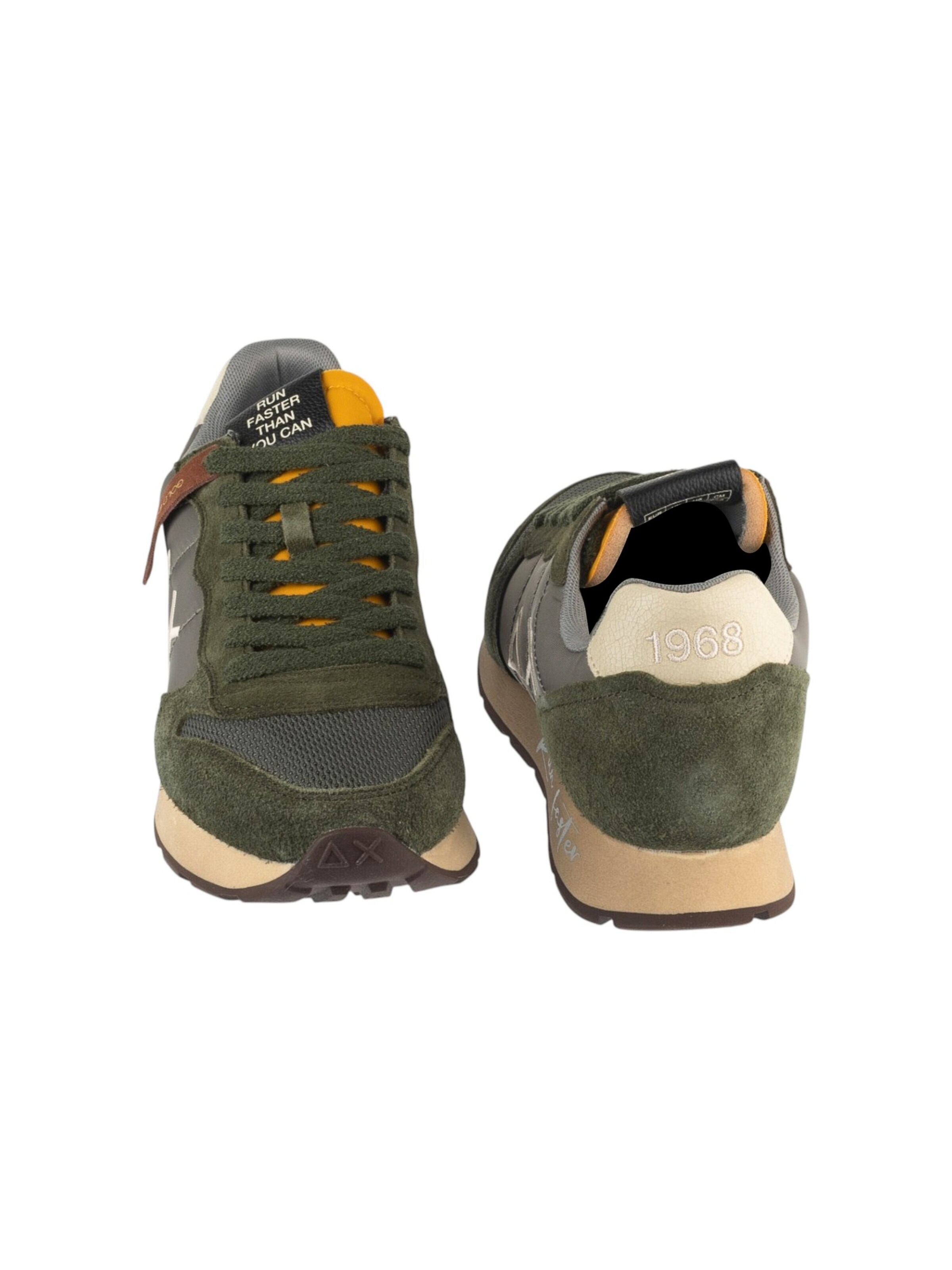 SUN68 Sneakers laag 'SUN68 Tom Vintage' in Groen