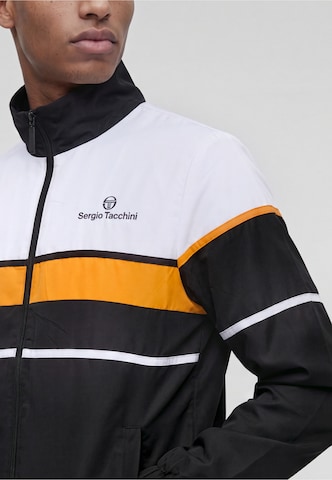 Sergio Tacchini Strój treningowy 'Scorpione' w kolorze czarny