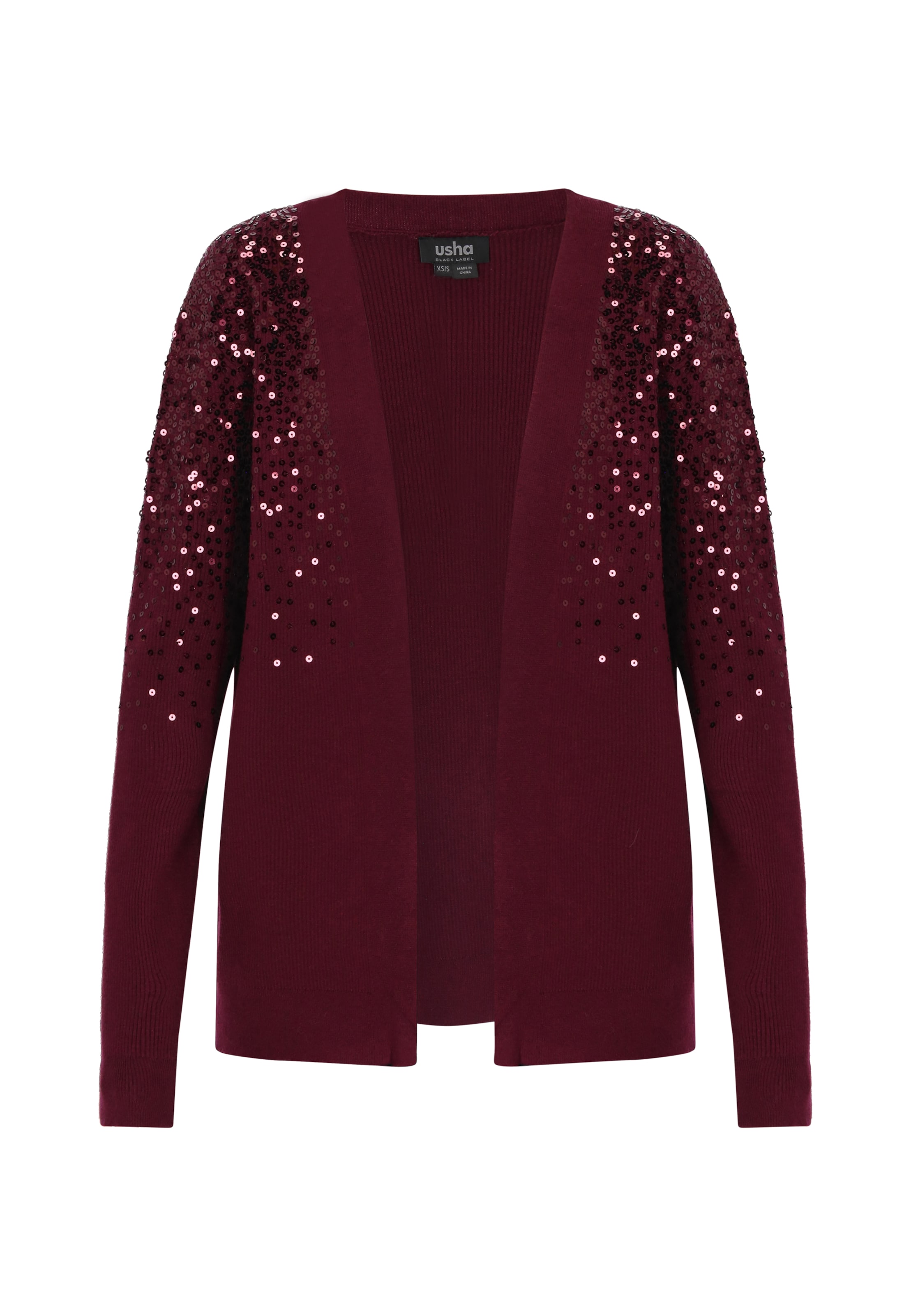 usha BLACK LABEL - Cárdigan en rojo: frente