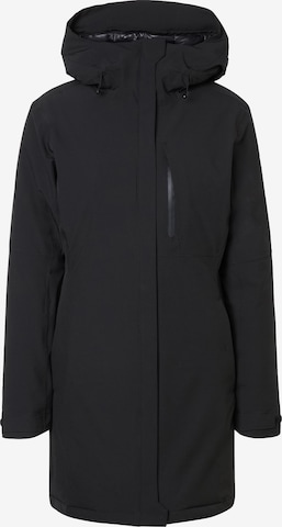 ICEPEAKOutdoor jakna 'BAGHERIA' - crna boja: prednji dio