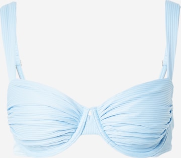 Balconnet Hauts de bikini HOLLISTER en bleu : devant