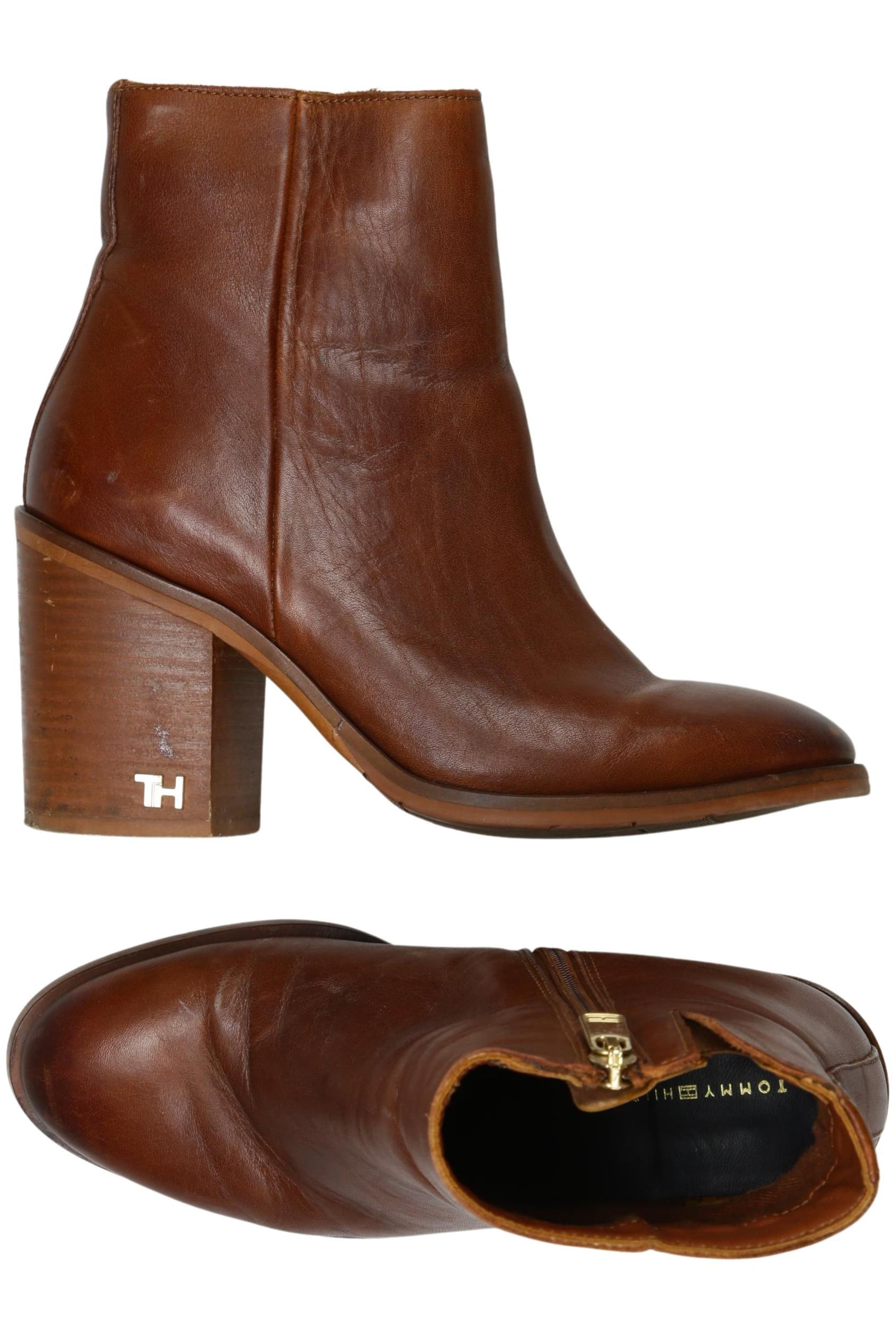 TOMMY HILFIGER Stiefelette 37 in Braun: Vorderseite