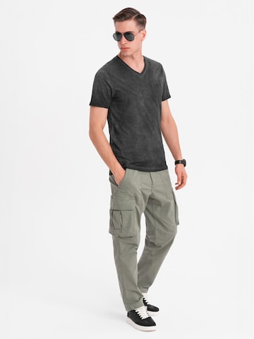 Ombre Shirt in Black
