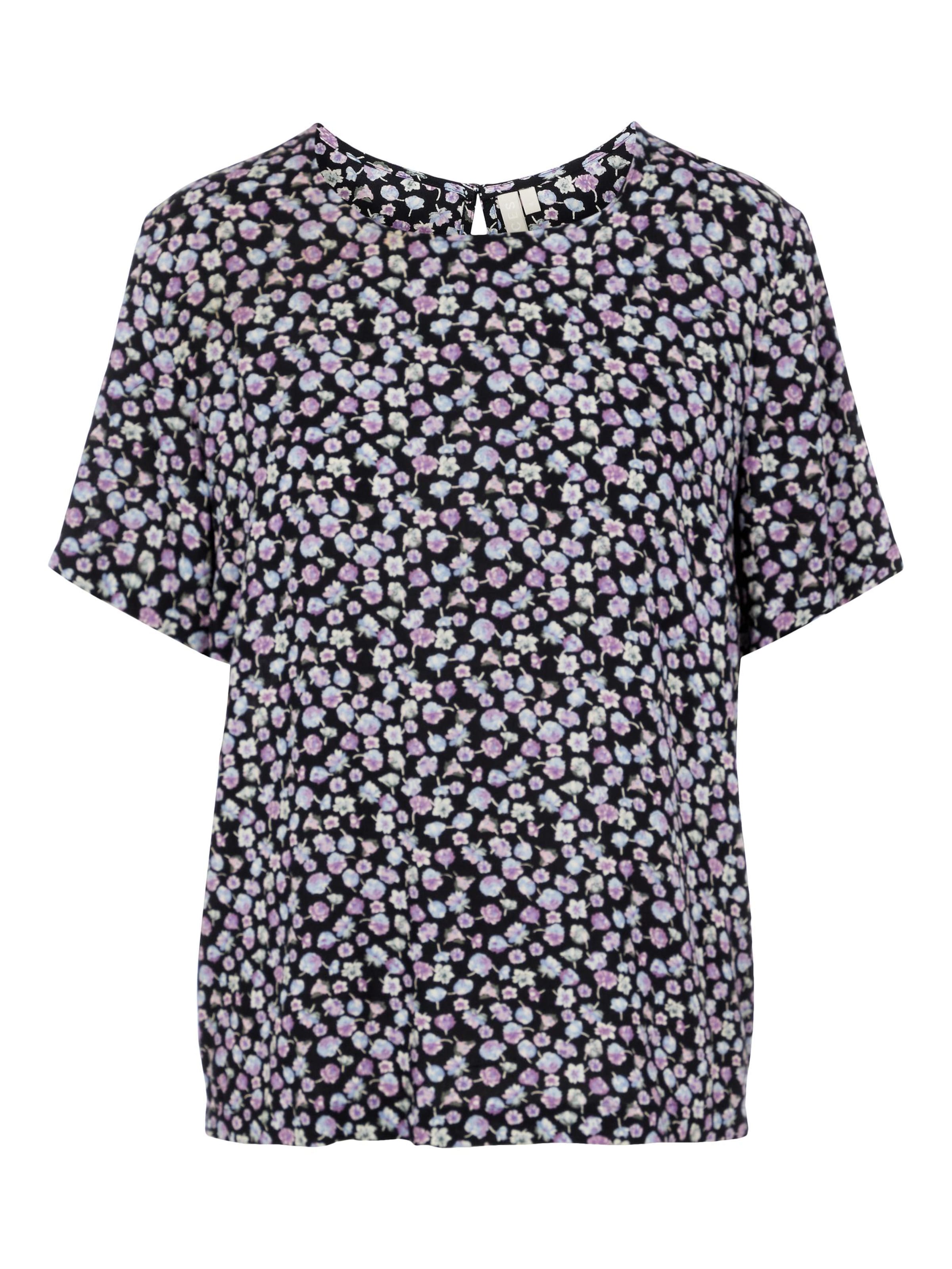 PIECES Bluse 'NYA' in Schwarz: Vorderseite