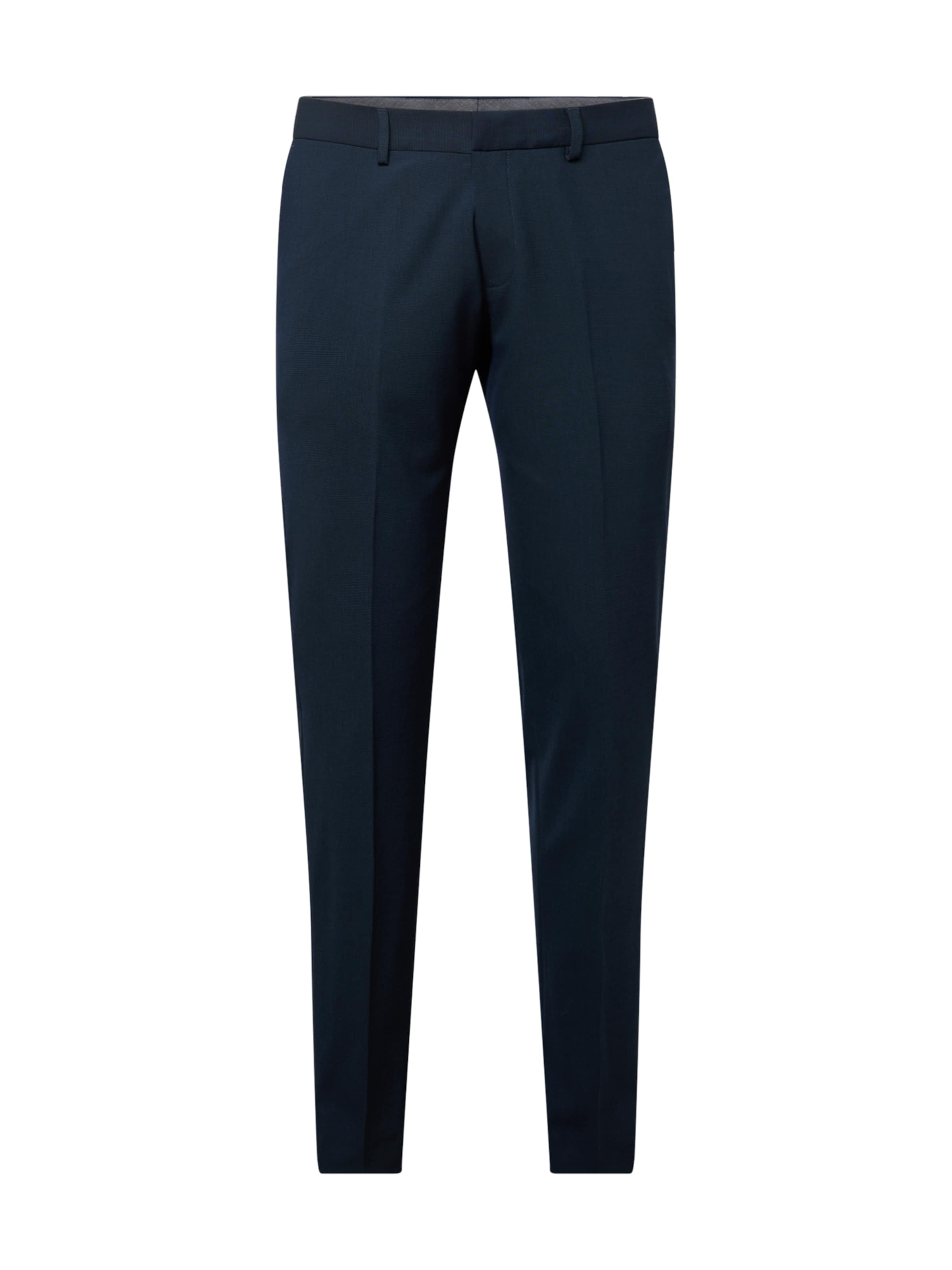 s.Oliver Pantalon à plis en bleu marine, Vue avec produit