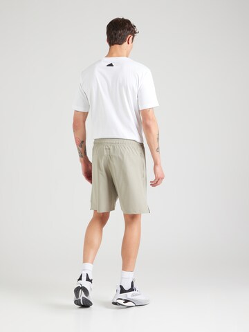 ADIDAS PERFORMANCE Regular Sportshorts 'D4T' in Grün: Rückseite