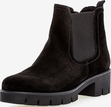 Boots chelsea di GABOR in nero: frontale