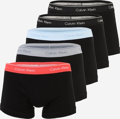 Boxer trumpikės iš Calvin Klein Underwear, spalva – šviesiai mėlyna / pilka / juoda / balta, Prekių apžvalga