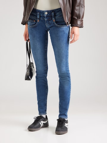 Herrlicher Skinny Jeans 'Pitch' in Blue: front