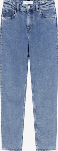 KnowledgeCotton Apparel Tapered Momjeans 'Iris' in Blau