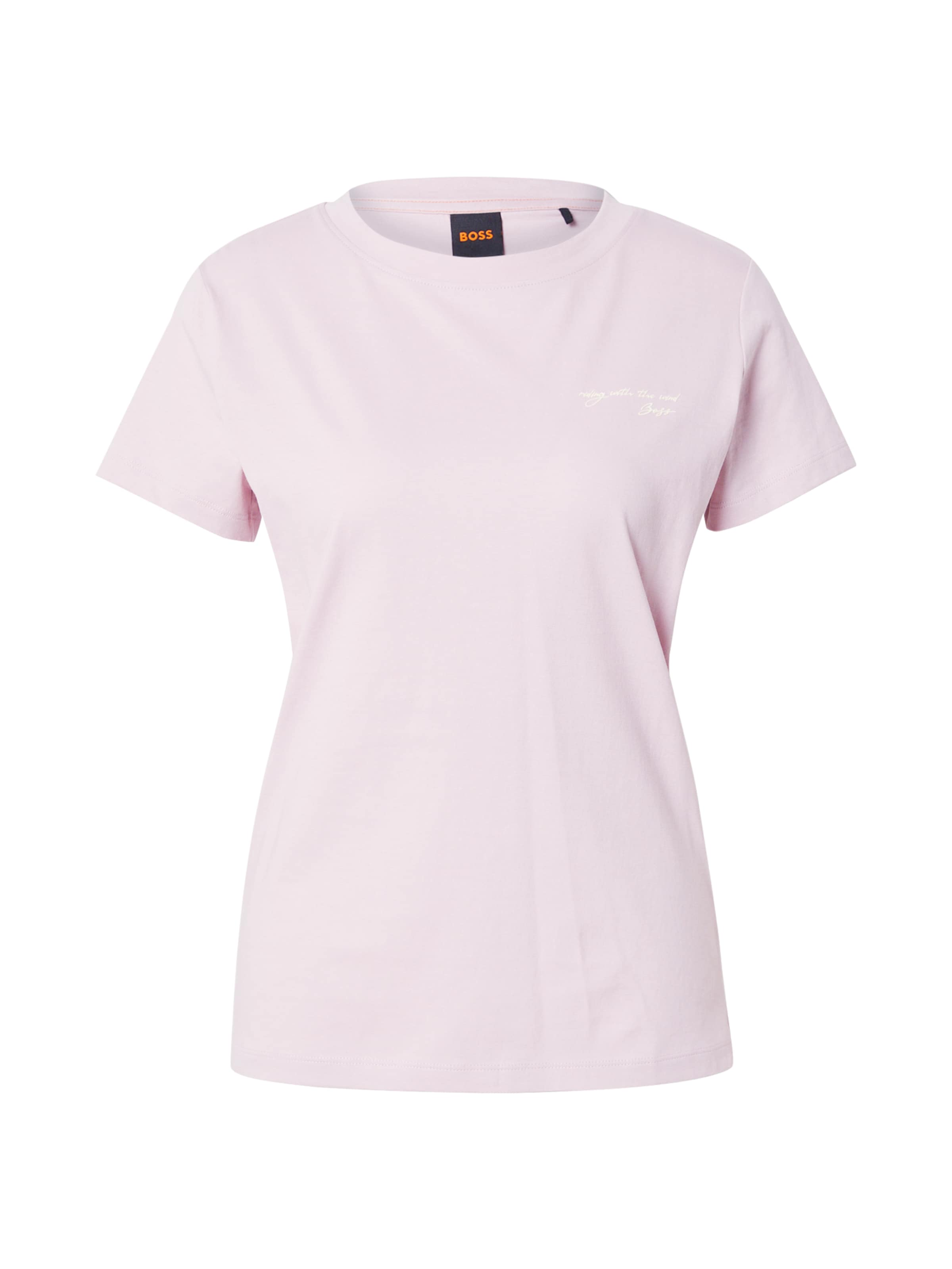 BOSS Тениска 'C_Esogo_3' в лилав: отпред