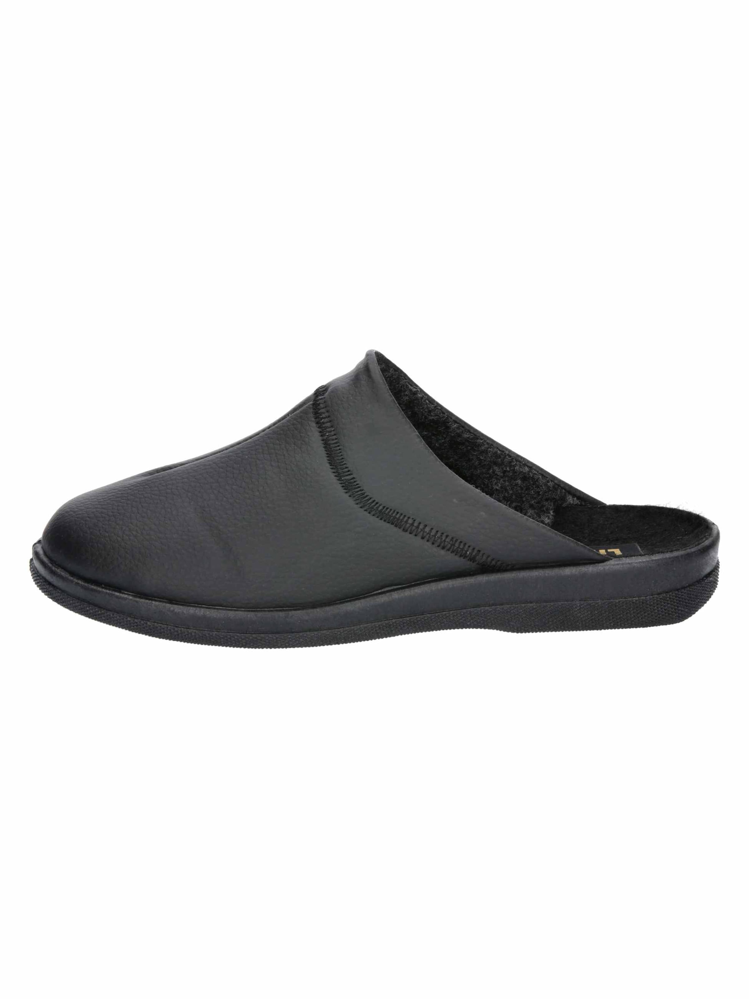LICO Slippers 'Erik' in Black