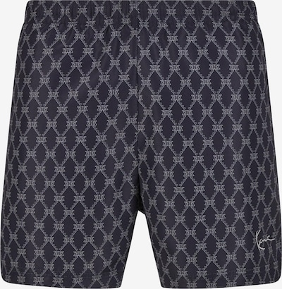 Karl Kani Uimahousut 'KM251-041-1 Signature Monogram Aop' värissä yönsininen / valkoinen, Tuotenäkymä