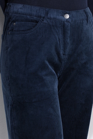 Ulla Popken Wide leg Pants in Blue