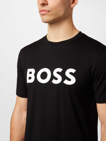 BOSS - Camisa 'Tiburt' em preto