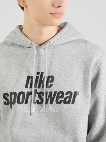 Nike Sportswear Свитшот 'CLUB' в Серый