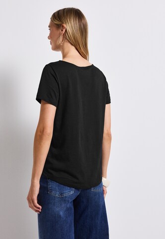 STREET ONE Shirt in Black