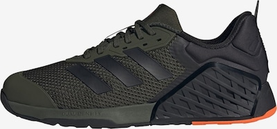 Sportiniai batai 'Dropset 3' iš ADIDAS PERFORMANCE, spalva – rusvai žalia / juoda, Prekių apžvalga