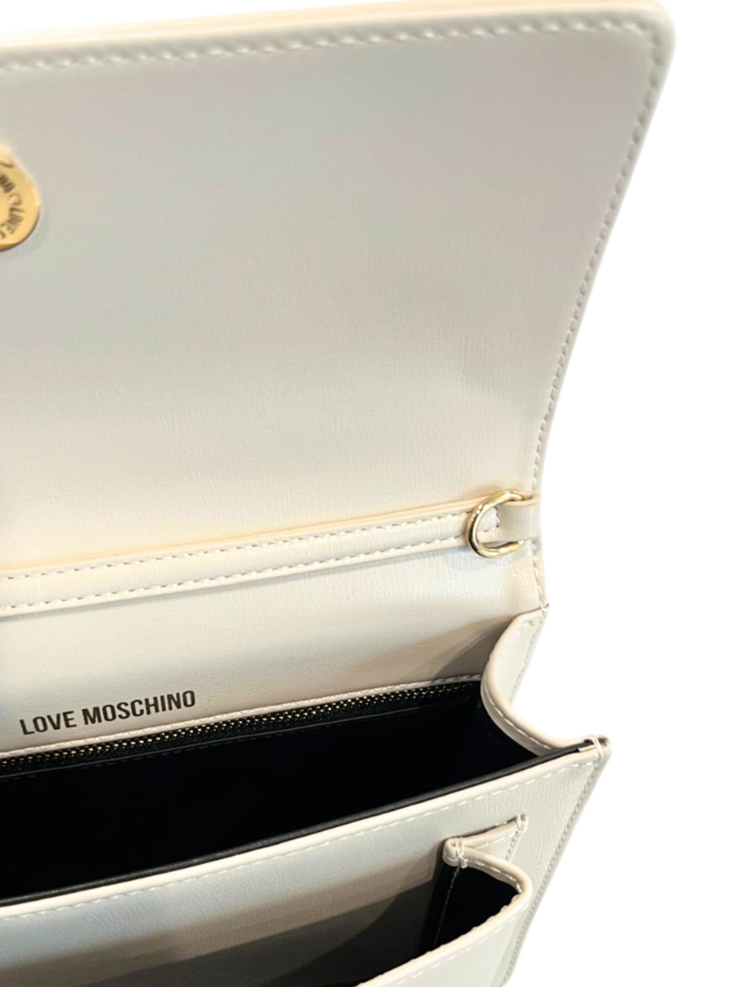 Love Moschino Umhängetasche in Beige