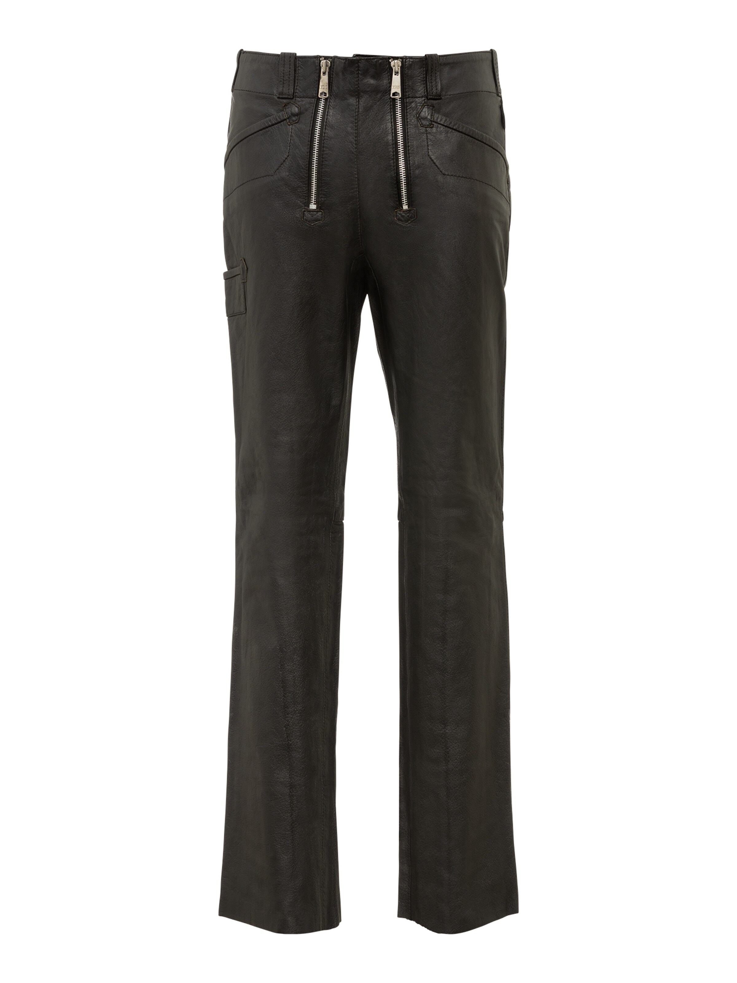RICANO - Slimfit Pantalón 'RT-105' en negro: frente
