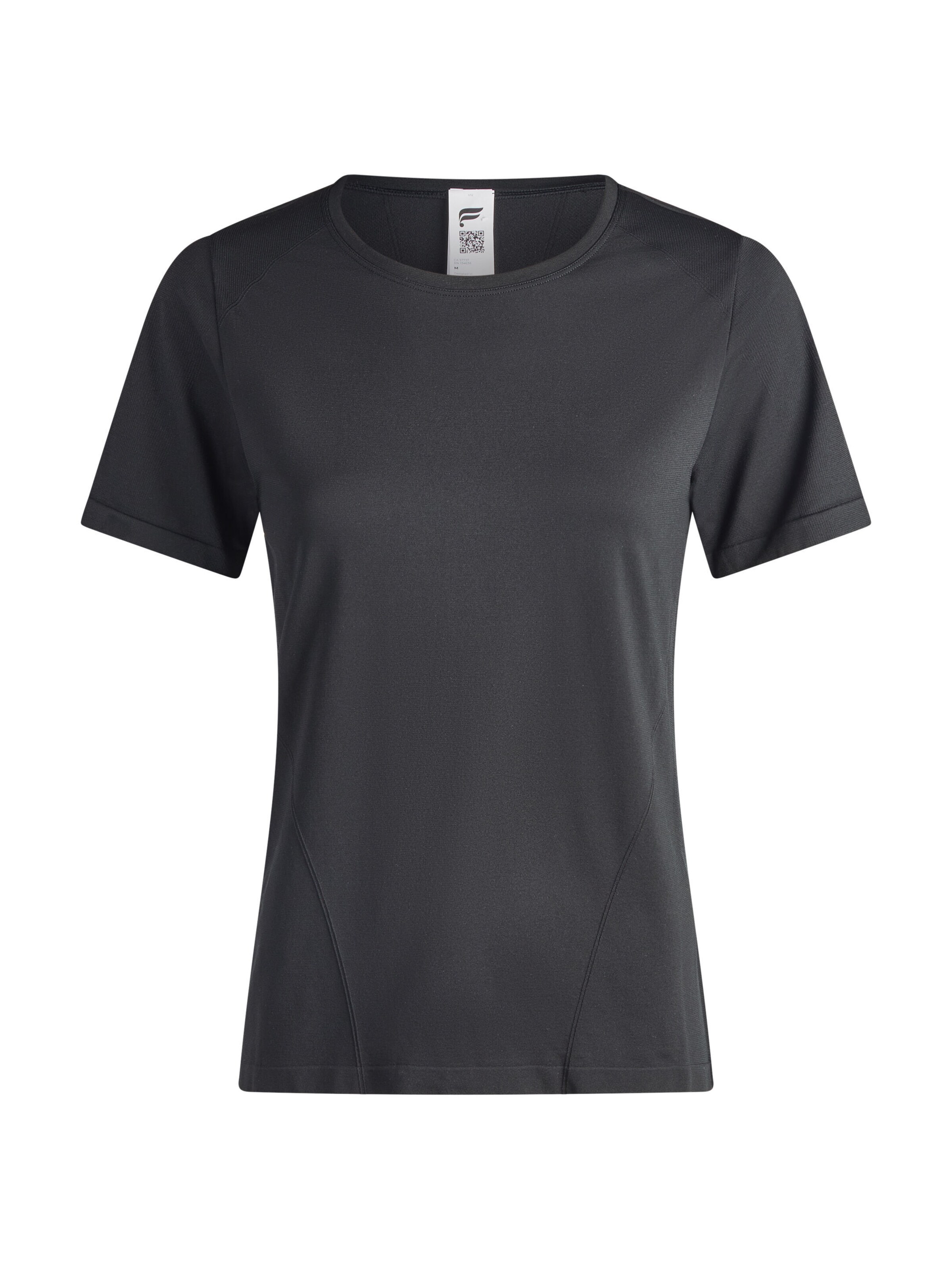Fabletics Top `FEATHER TECH+ SHORT-SLEEVE TOP` in Schwarz: Vorderseite