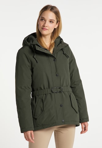 DreiMaster Klassik Winter jacket in Green: front