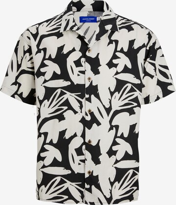 JACK & JONES Overhemd 'Cabana' in Zwart: voorkant