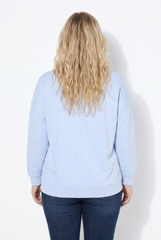 Ulla Popken Sweatshirt in Blue